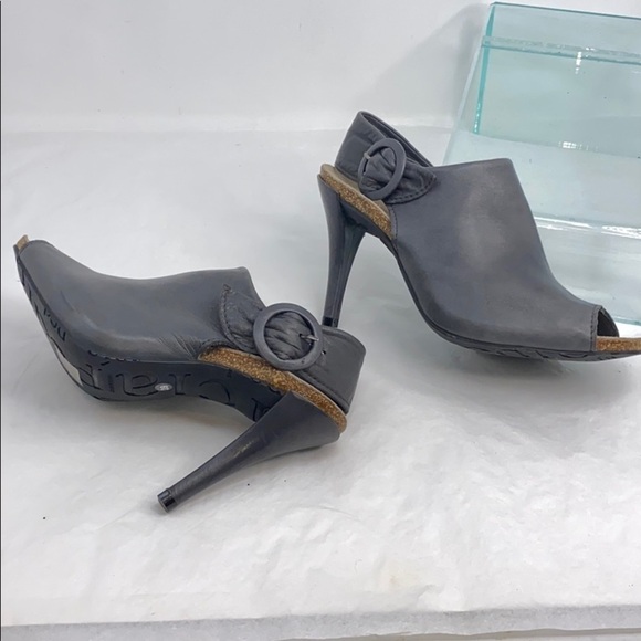 Pedro Garcia Sz 39 Leather Heels Sandals - Picture 1 of 10